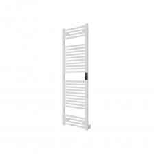 Электрический полотенцесушитель RIFAR D-LINE DL-150-60-W белого цвета мощностью 430 Вт, высотой 1500 мм и шириной 600 мм имеет форму классической лесенки. Он представляет собой прочную конструкцию из вертикальных боковых алюминиевых коллекторных труб D-образного сечения (42x32 мм) и горизонтальных стальных трубок круглого сечения диаметром 22 мм. Нагрев происходит за счет специального греющего кабеля, расположенного внутри труб прибора. Настройка температуры может производиться в пределах от +30 до +60°С. Полотенцесушитель оснащен стильным программируемым теплорегулятором с дисплеем и подсвечиваемыми сенсорными кнопками управления. Нажатие на кнопки сопровождается звуковым сигналом. Возможные режимы работы: Постоянный. Это режим постоянной работы на одной мощности из трех возможных: LO (Low - низкий, 30-35%), MI (Middle - средний, 50%) или HI (High - высокий, 100%); Программируемый. Это режим постоянной работы на выбранной мощности во временном диапазоне от 1 до 24 часов (с шагом 1 час). Полотенцесущитель будет работать установленное количество часов на выбранной мощности, а затем выключится.