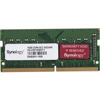 Оперативная память Synology 16ГБ DDR4 SODIMM D4ES01-16G
