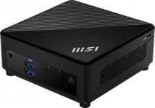 Неттоп MSI Cubi 5 12M-014XRU i5 1235U (1.3) 16Gb SSD512Gb Iris Xe noOS GbitEth WiFi BT 65W черный (9S6-B0A811-222)