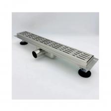 Трап душевой Vieir (Виеир) DL80 с сухим затвором, хром