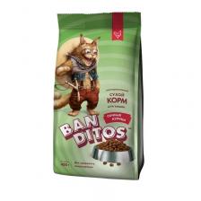 Banditos Сочная Курица полнорационный сухой корм для кошек, с КУРИЦЕЙ - 400 г повседневный премиум для взрослых с курицей для всех пород мешок Российский корм 1 уп. х 1 шт. х 0.4 кг