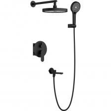 Душевая система скрытого монтажа BELZ B80713-7 — это воплощение современного минималистичного дизайна и высокого уровня функциональности. Корпус смесителя выполнен из прочной латуни, что гарантирует его долговечность и надёжность. Рычажное управление с керамическим картриджем 35 мм обеспечивает лёгкость и точность регулировки температуры и напора воды. Система включает в себя шланговое подключение для смешанной воды с поворотным изливом и душевым шлангом. Излив оснащён аэратором, а его складывание служит переключателем потока воды на душевую лейку.