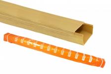 Tdm Кабель-канал 100х60 желтая сосна 3D SQ0402-0610 1 м