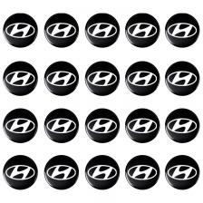 14mm Car Key Emblem Stickers Auto Control Key Logo Decals For Hyundai I30 Tucson Veloster Kona I10 I35 Elantra Santa Fe Gadget