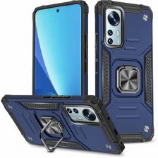 Чехол противоударный для Xiaomi 12 Lite / Сяоми 12 Лайт armor (Темно-синий)