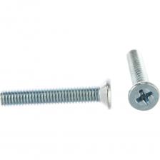Оцинкованный винт Винт DIN 965 с потайной головкой, оцинкованный М5х30, 80шт - коробка Tech-Krep 105238