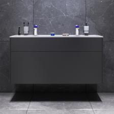 M50AFHX1203GM База под раковину подвесная 120 см, 3 ящика, графит матовый