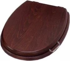 Крышка-сиденье Simas Lante LA008 орех, с микролифтом, петли хром