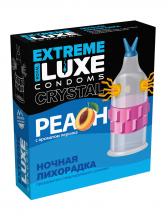 Презерватив Luxe Black EXTREME Ночная Лихорадка, персик