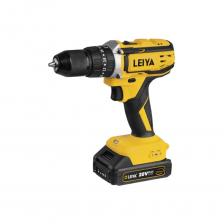 Компактный шуруповерт от известного профессионального китайского производителя LEIYA, обладает высокой надежностью, красивым дизайном и отличной эргономикой. Поставляется в пластиковом чемоданчике в комплекте с двумя аккумуляторами 12V и 1,5Ah и зарядным устройством 220V с европейской вилкой, крутящий момент 26N.m.. Скорость без нагрузки на первой скорости от 0 до 400 оборотов в минуту, на второй от 0 до 1500 оборотов в минуту. Максимальный диаметр патрона 10мм. Имеет 2 скоростных режима и подсветку рабочей зоны, а также индикацию заряда батареи и быстрозажимной патрон. Отличный вариант для дома и дачи с высокой надежностью при не высокой цене. Из-за своих компактных размеров и плавных регулировок оборотов с изменением максимального крутящего момента отлично подходит для сборки мебели. Вес без аккумуляторной батареи 800 гр., вес с аккумулятором 1025 гр.