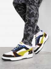 Кеды для мальчиков PUMA Rebound V6 Lo Starblitz Jr, Белый