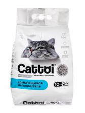 Наполнитель минеральный комкующийся Cattoi Extra Comfort 10 кг,пластиковый пакет