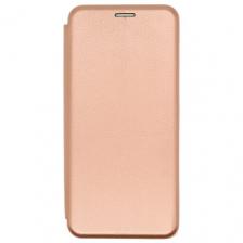 Чехол-книжка с магнитом для Xiaomi Redmi NOTE 10 PRO розовое золото