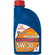 Моторное масло Devon Девон Favorite SAE 5W-30, SP, GF-6, канистра 1 л 338663836