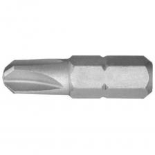 Бита 4-рёхлучевая 1/4" FORSAGE 8х25 мм предназначена для монтажно-демонтажных работ в связке с ручным инструментом (воротком-отверткой, трещоткой) или шуруповертом в условиях интенсивной эксплуатации. Вставка изготовлена из улучшенной высококачественной стали S2 с повышенным содержанием углерода. Легирующие элементы (ванадий, хром) придают ей высокую твердость и ударную вязкость, предохраняют от коррозии и делают биты долговечнее. Обеспечивает надежное сцепление с профилем крепежа, сводя к минимуму вероятность повреждения инструмента и крепежа. Насечки на хвостовике биты предназначены для надежной фиксации в адаптере с шариком (не оснащенном магнитным держателем). Бита 4-рехлучевая с квадратным наконечником 8мм, длинной 25 мм и посадочным квадратом 1/4". Тип бит -односторонние. Наконечник биты - SQ(R)8. Материал бит -S2. Магнитная -нет.  