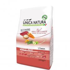 UNICA Natura Сухой корм для собак мелких пород, оленина, рис и морковка, 2,5 кг