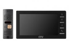 CTV-DP1701S Черный CTV Комплект цветного видеодомофона