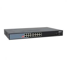 EKF TSX-U-2GX/SFP-16GTP-R Промышленный неуправляемый коммутатор U-2GX/SFP-16GTP-R, 2 порта 1000Base-X SFP 1 шт