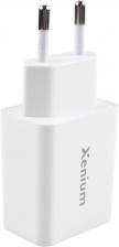 Зарядное устройство Xenium X332 USB/USB-С, с кабелем White