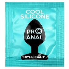 Анальный водно-силиконовый гель-лубрикант Silicon Love Cool - 3 гр.