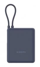 Внешний аккумулятор Xiaomi Mi 10000 33W встроенный кабель USB-C (PB1033MI) синий