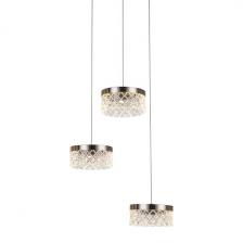 Подвесной светильник светодиодный Delight Collection Diamond cut MD21020075-3A satin nickel DeLight Collection