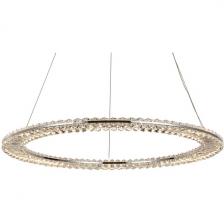 Подвесной хрустальный светильник светодиодный 8241/800 chrome Newport 8240 кольцо