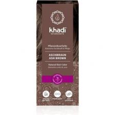 Пепельно-коричневая растительная краска для волос, 100% натуральная и веганская, 100 г, Khadi