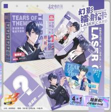 Аниме Слезы Фемиды 4 шт. Лазерные карты + 1 шт. 3D карты Фотокарта HD Печатная фотокарта Декор Архивная открытка Открытка для фанатов Подарок