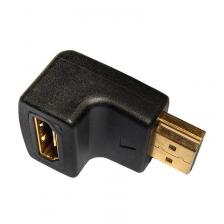Premium Compact HDMI angle 90 adapter Male Female, 0090201002