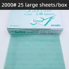 KOVAX Super Assilex/Япония, 25 шт., прямоугольная шлифовальная бумага для сухой полировки, сверхтонкий лак, абразивная Автомобильная фурнитура для автомобиля