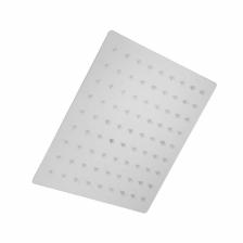 Лейка стационарная ZEIN Z020, квадратная, 20x20 см, 1 режим, полированная нерж. сталь