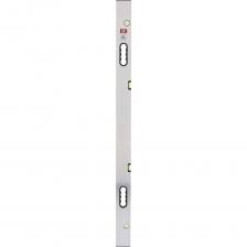 Правило-уровень с ребром жесткости, является прочным и надежными приспособлением для выравнивания строительных смесей или конструкций. Корпус выполнен из высокопрочных материалов.