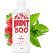 Освежающий шампунь против жирного блеска с ароматом мяты и клубники Mint500 Classic Shampoo 250 мл