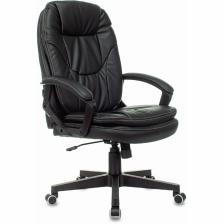 Кресло для руководителя Бюрократ CH-868N/BLACK, экокожа, цвет черный