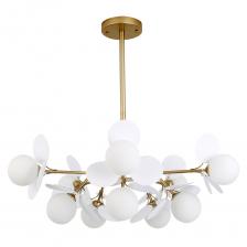 Люстра подвесная Arte Lamp Peacock G9 400 Вт 12 кв.м (A1369SP-10SG)