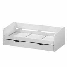 Polini Кровать детская выдвижная Polini kids Fun 4200, белый