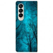 Чехол на Samsung Galaxy Z Fold 4 / Самсунг Галакси Зет Фолд 4 с принтом Сказочный лес