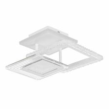 Люстра потолочная «Эми» LED 3x32 Вт Белый 34x26x12 см 3000-6500K