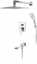 Душевая система Hansberge CUBITO H6077C Хром