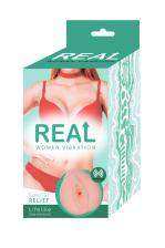 Реалистичный односторонний мастурбатор Real Women Vibration с вибрацией