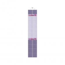 Панель ПВХ КронаПласт Unique орхидея фон, 2 шт. 00-00024212