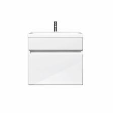 Тумба подвесная «Айсберг. Классик», под раковину «Енисей 60», с 1 ящиком, 575x438x500 мм, белый