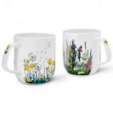 набор кружек APOLLO Prato Basalto 2шт. 600мл костяной фарфор