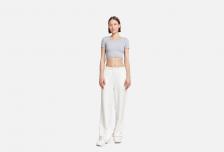 Брюки клеш Белые L мл FIGURA ACTIVE WEAR