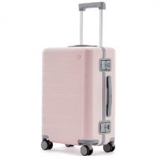 Чемодан Ninetygo Manhattan Frame Luggage 20'' розовый