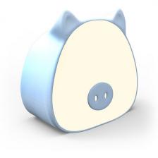 Светильник ночник настольный Gauss NN7036 GTL703 5W 200lm 2700-6000K 5V Li-ion 1200mA голубой диммируемый LED