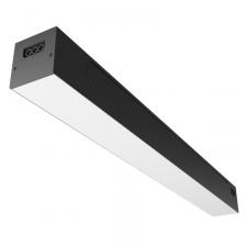 Ultraflash LPL-6008 (Cветильник офисный 600*55*55, 24Вт, 4000К, LED, черный), цена за 1 шт.