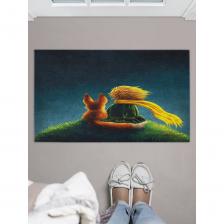 Придверный коврик в прихожую с принтом JOYARTY "мальчик с лисенком" 45х75 см door_27987 поможет защитить прихожую от влаги и грязи, принесенной с улицы.Верхняя часть изделия выполнена из плотного искусственного войлока (100% полиэстер), такой материал отличается износостойкостью и легко очищается с помощью щетки или пылесоса.Основание ковра – резиновое покрытие, изготовленное из 100% каучука, благодаря чему ковер не скользит по поверхности пола и защищает его от жидкости и загрязнений.Внимание! В зависимости от цветопередачи экрана монитора яркость рисунка может отличаться от изображения на сайте. Допустимо отклонение в размерах в пределах 1 см.