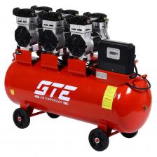 Безмасляный компрессор GTE 220В, модель GTE-HMP153420B представляет собой надежное и эффективное оборудование для профессионального использования. Он работает от стандартного напряжения 220 В и обеспечивает производительность 420 литров в минуту, что делает его подходящим для различных задач, требующих стабильного воздушного потока. Благодаря безмасляной технологии, компрессор не требует частого обслуживания и обеспечивает чистый выходной воздух, что особенно важно для чувствительных применений. Объем ресивера 153 литра позволяет поддерживать постоянное давление в 8 бар, что обеспечивает стабильную работу оборудования. Компактные габариты 1250x450x920 мм и вес 115 кг делают его удобным для размещения в различных рабочих зонах. Электрический двигатель мощностью 4,5 кВт и шесть цилиндров обеспечивают надежную и долговечную работу. Компрессор оснащен защитой от перегрева и двумя выходами с типом соединения рапид (EURO), что способствует его безопасной и удобной эксплуатации.